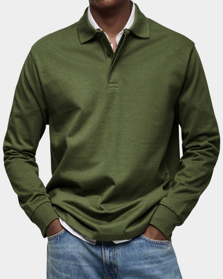 Mark™ | Classic Long-Sleeve Polo