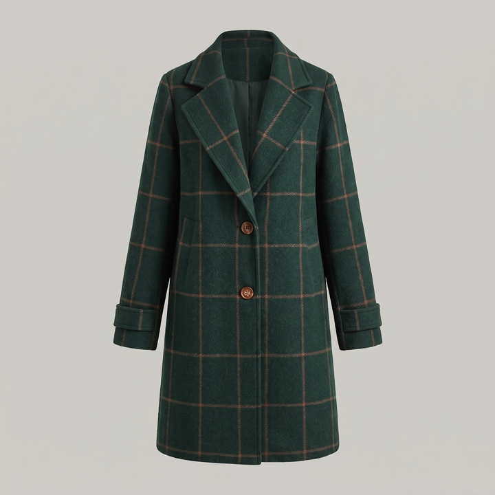 Rosemary™ | Plaid Coat Coralie