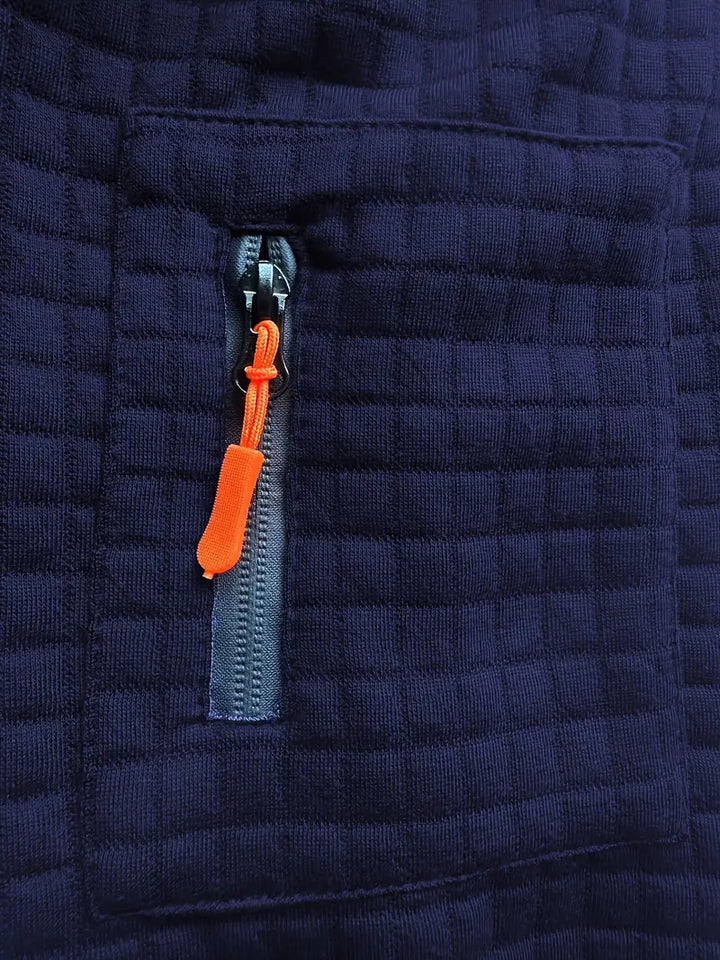 Vincent™ | Modern Long-Sleeve Polo – Relaxed and Refined