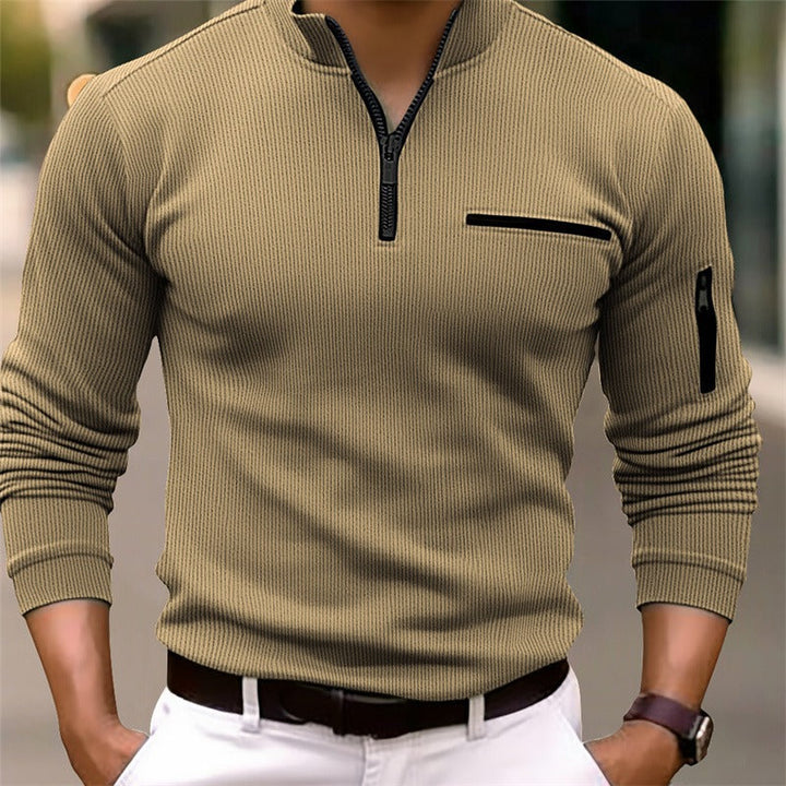 James™ | Long Sleeve Shirt with Zipper