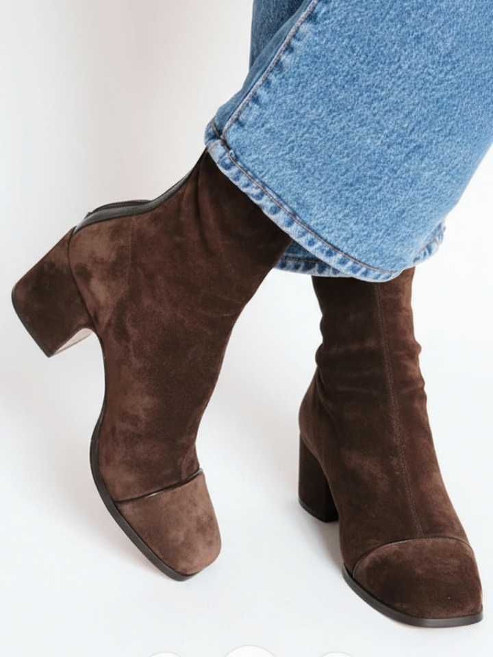 Brenda™ | Elegant Heeled Boots