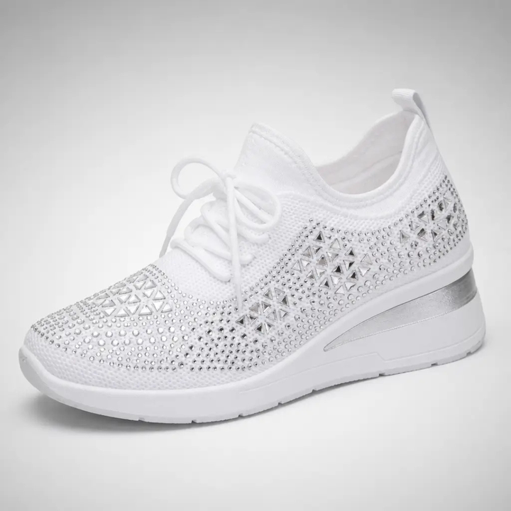 Danielle™ | Comfort Sneakers with Sparkling Stones