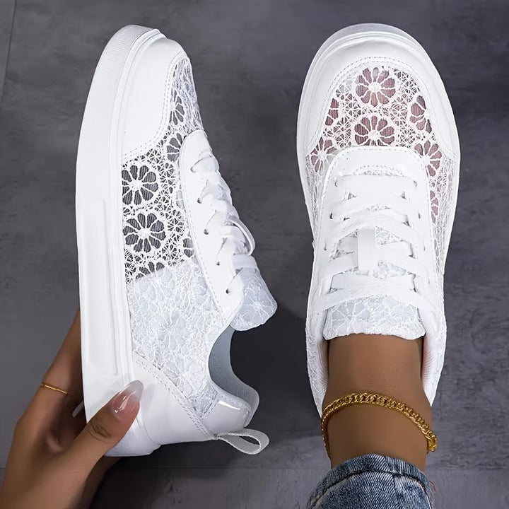 Barbara™ | Elegant Lace Sneakers