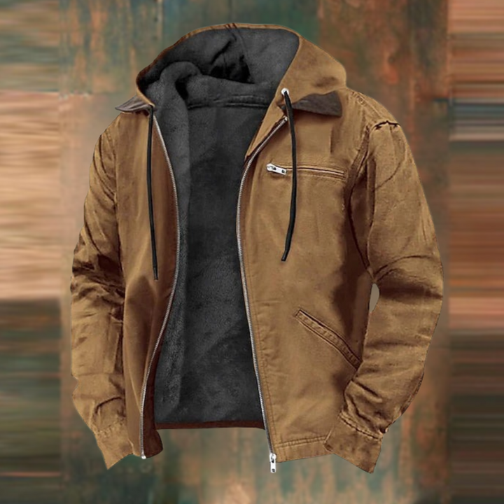 Thomas™ | Sherpa-Lined Hooded Jacket for Men