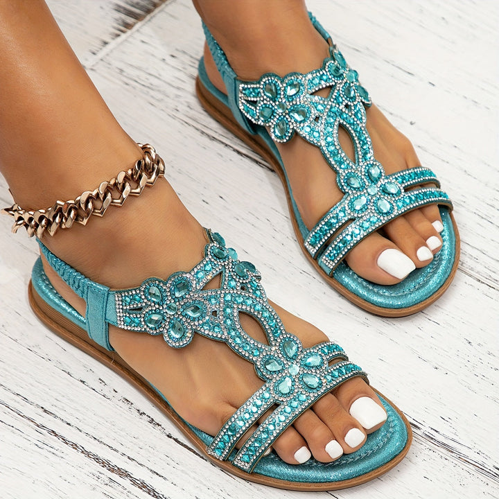 Judith™ | Maison™ - Orthopedic Crystal Sandals