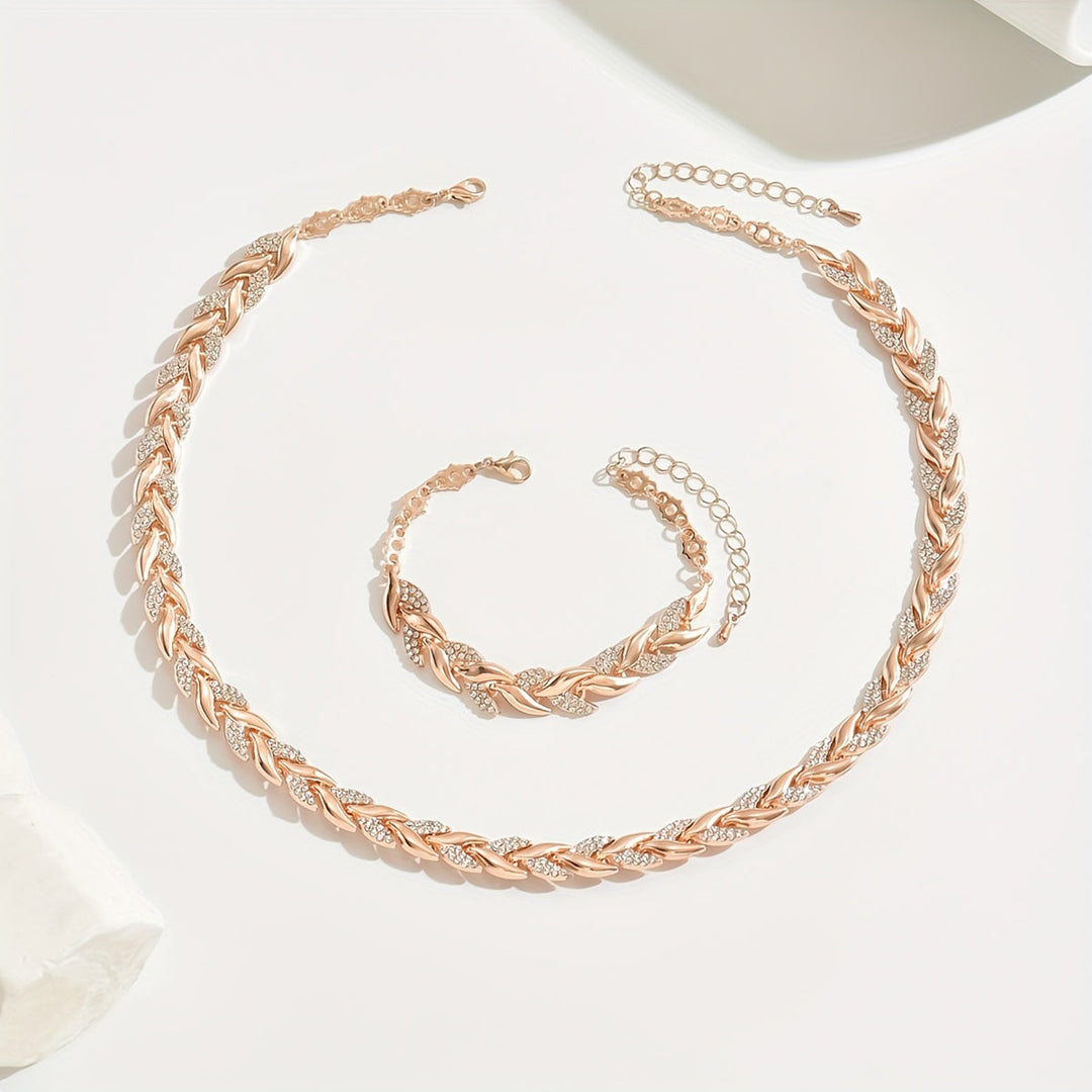 Susan™ | Fishtail Necklace and Bracelet Set