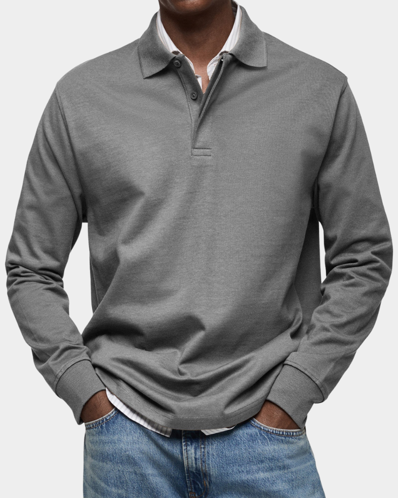 David™ | Classic Long Sleeve Polo