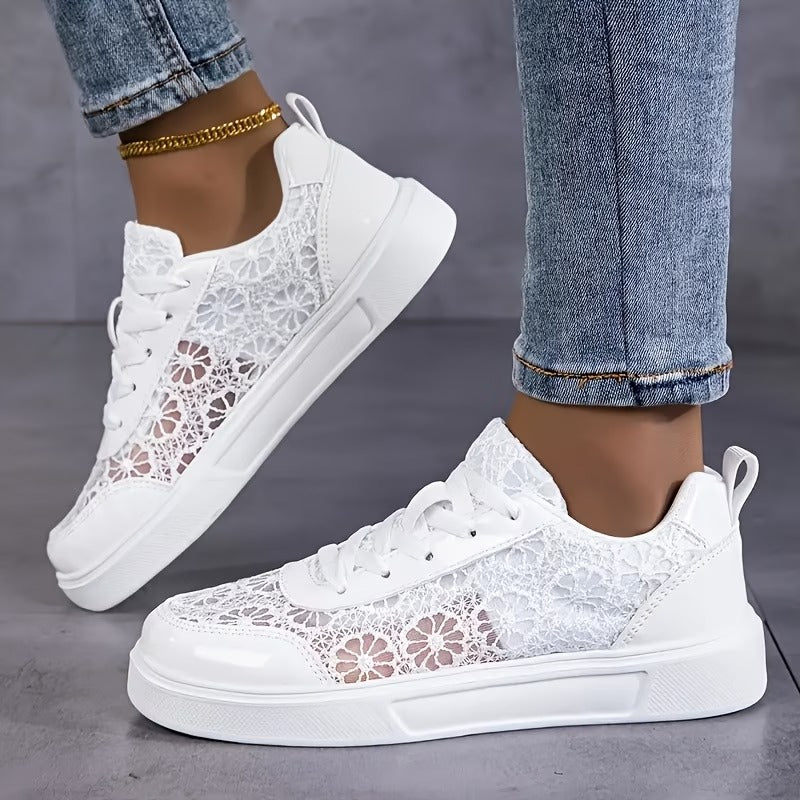 Barbara™ | Elegant Lace Sneakers