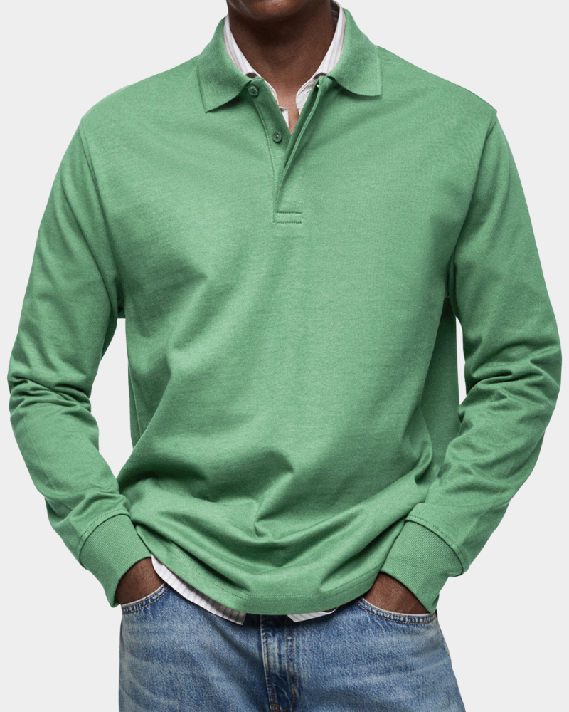 Mark™ | Classic Long-Sleeve Polo
