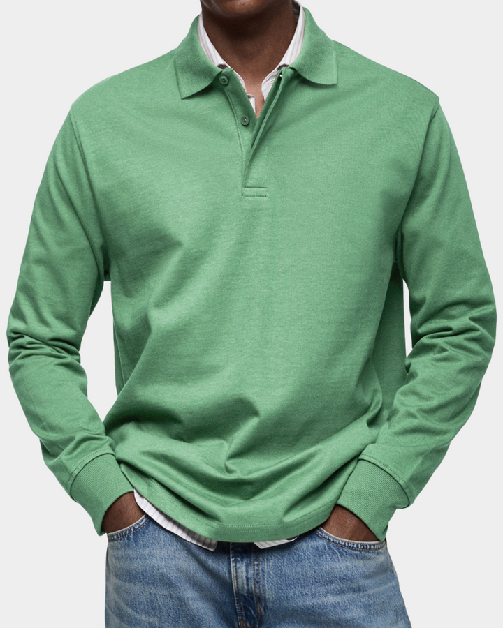 Mark™ | Classic Long-Sleeve Polo