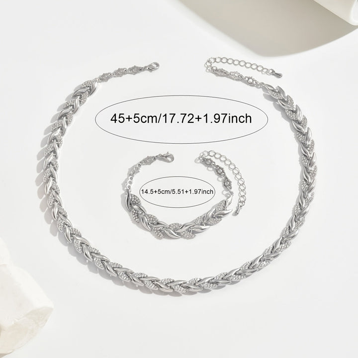 Susan™ | Fishtail Necklace and Bracelet Set