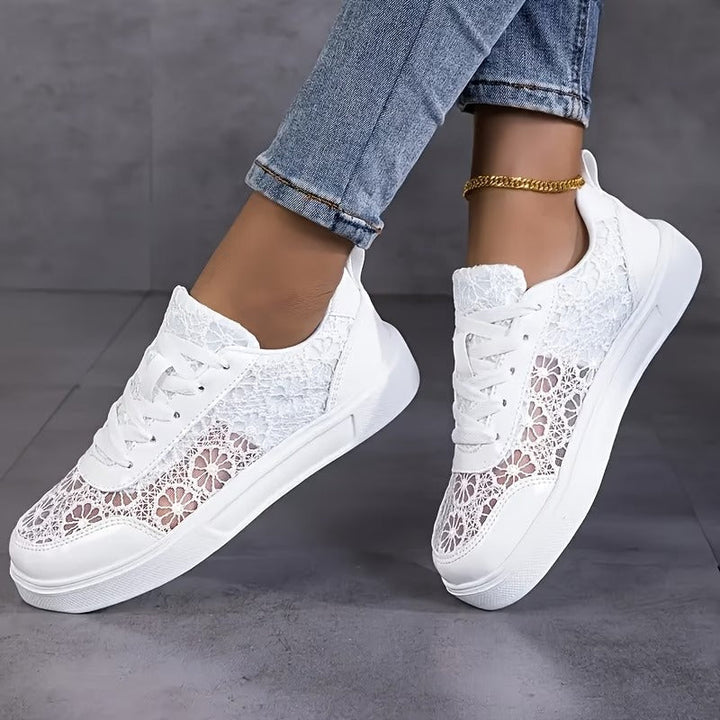 Barbara™ | Elegant Lace Sneakers