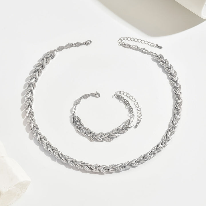 Susan™ | Fishtail Necklace and Bracelet Set