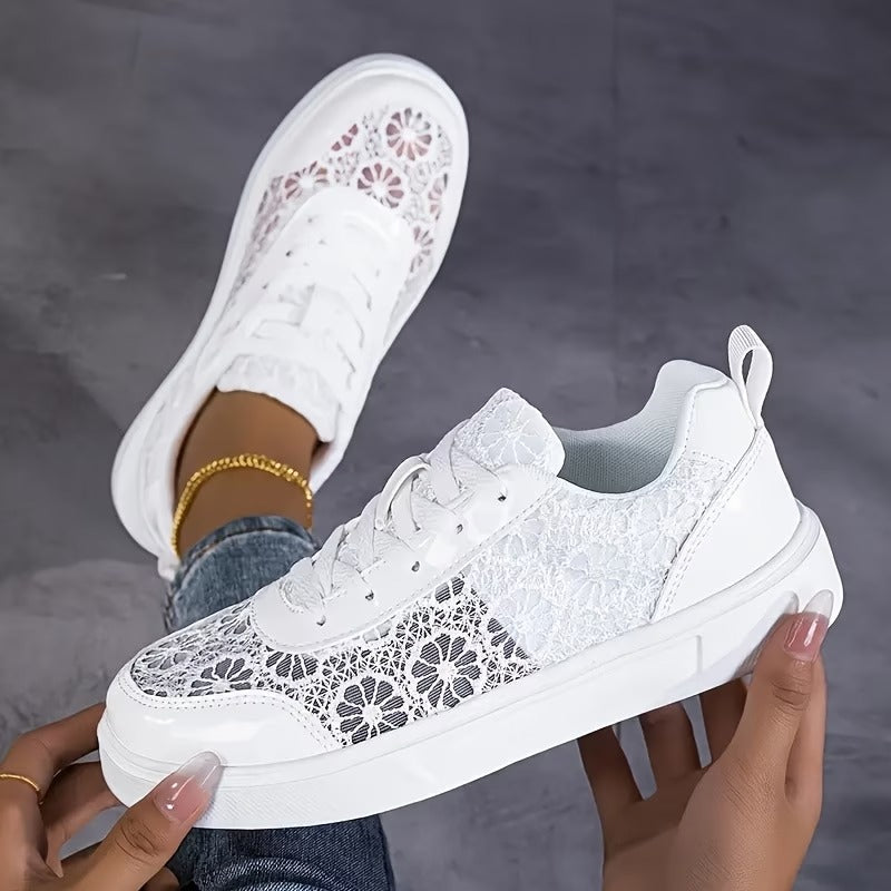 Barbara™ | Elegant Lace Sneakers