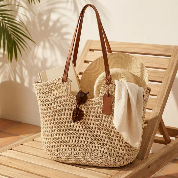 Audrey™ | The Handwoven Crochet Tote Bag