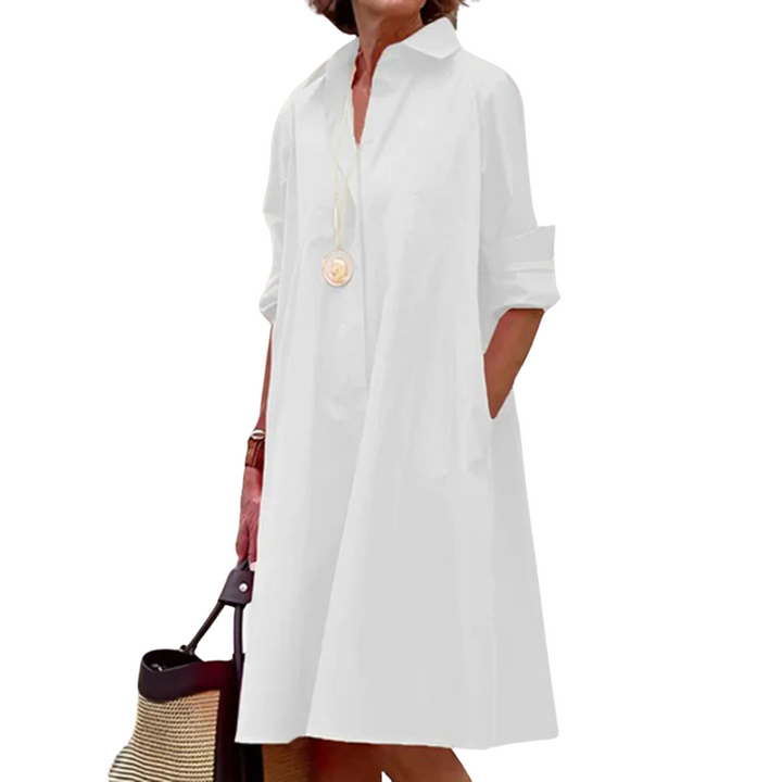 Nancy | Elegant Polo Dress Made from High-Quality Material