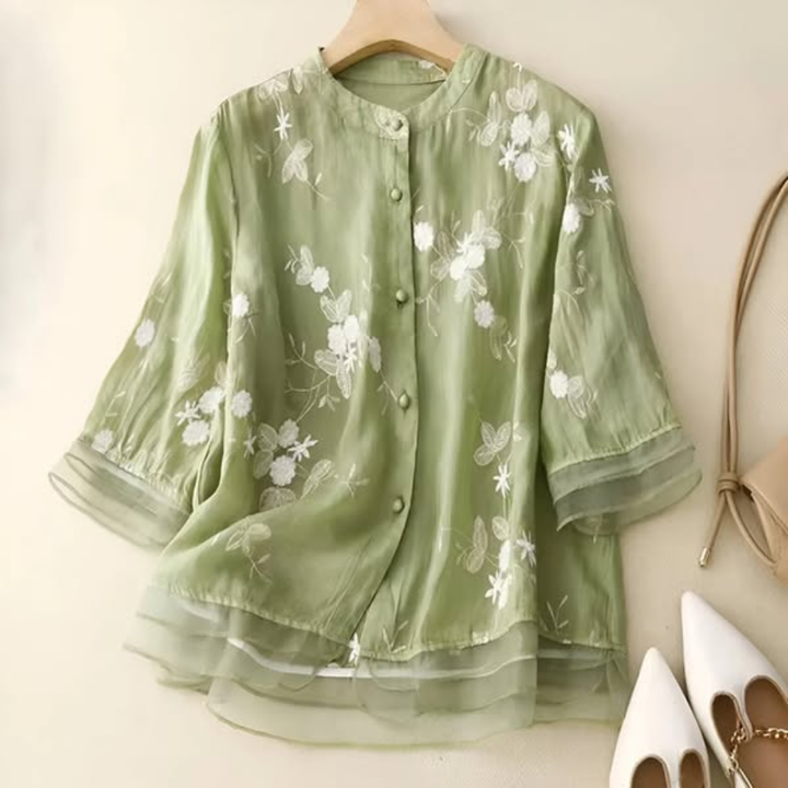 Heather™ | Perfect Elegant Blouse for Summer
