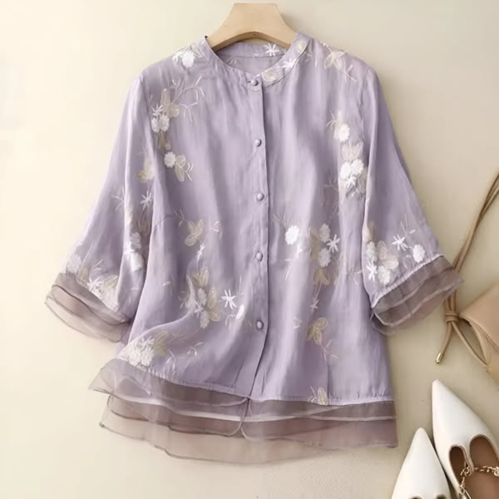 Heather™ | Perfect Elegant Blouse for Summer