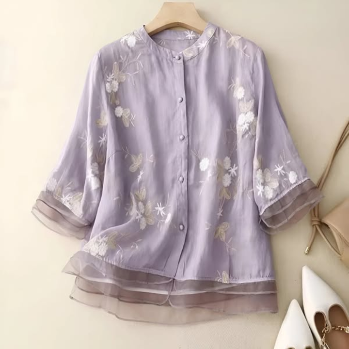Heather™ | Perfect Elegant Blouse for Summer