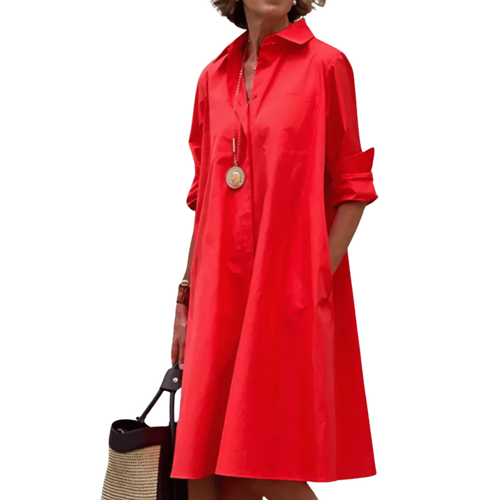 Nancy | Elegant Polo Dress Made from High-Quality Material