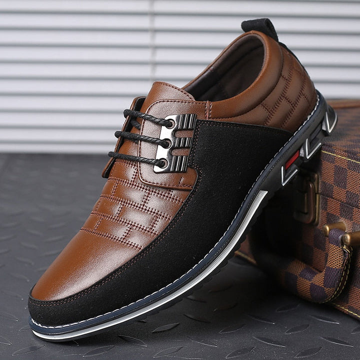 Kenneth | Synthetic Leather Oxford Shoes
