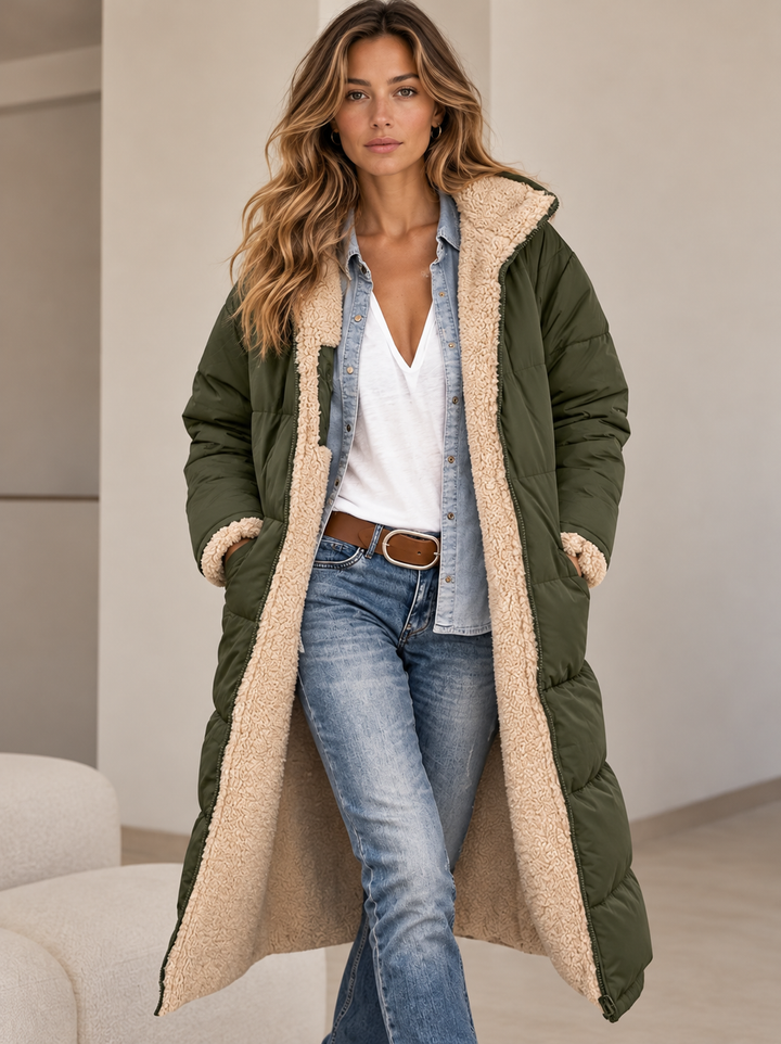 Patricia™ | Pietsje Relaxed Long Winter Coat