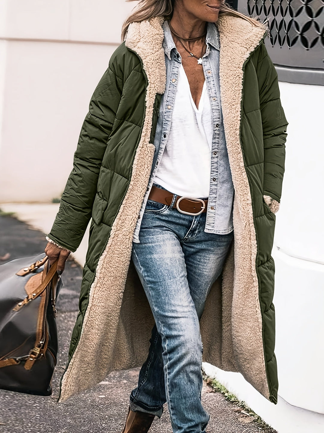 Patricia™ | Pietsje Relaxed Long Winter Coat