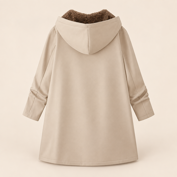 Marilyn™ | Sherpa-Lined Hooded Coat for Cosy Layering