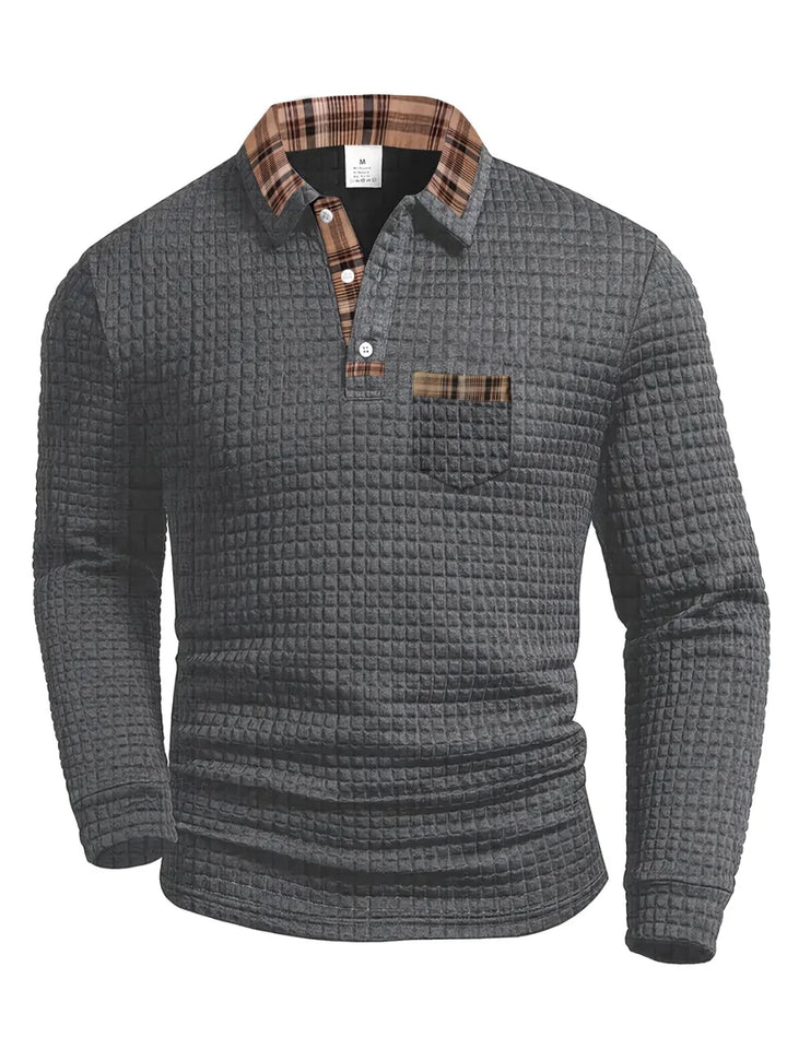 James™ | Checkered Polo Shirt