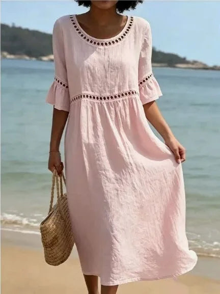 Judith™ | Long Dress with Tummy-Smoothing Effect