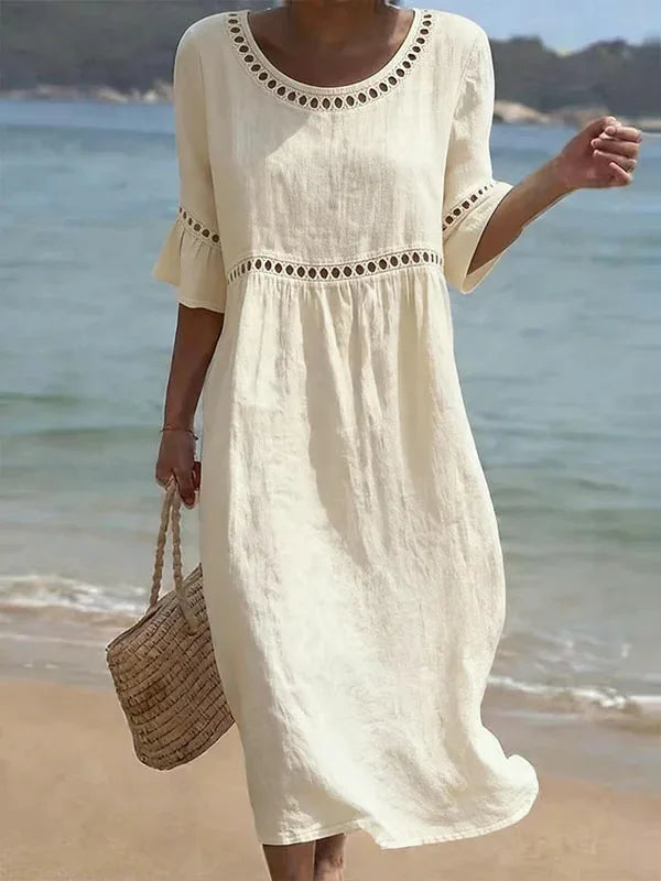 Judith™ | Long Dress with Tummy-Smoothing Effect