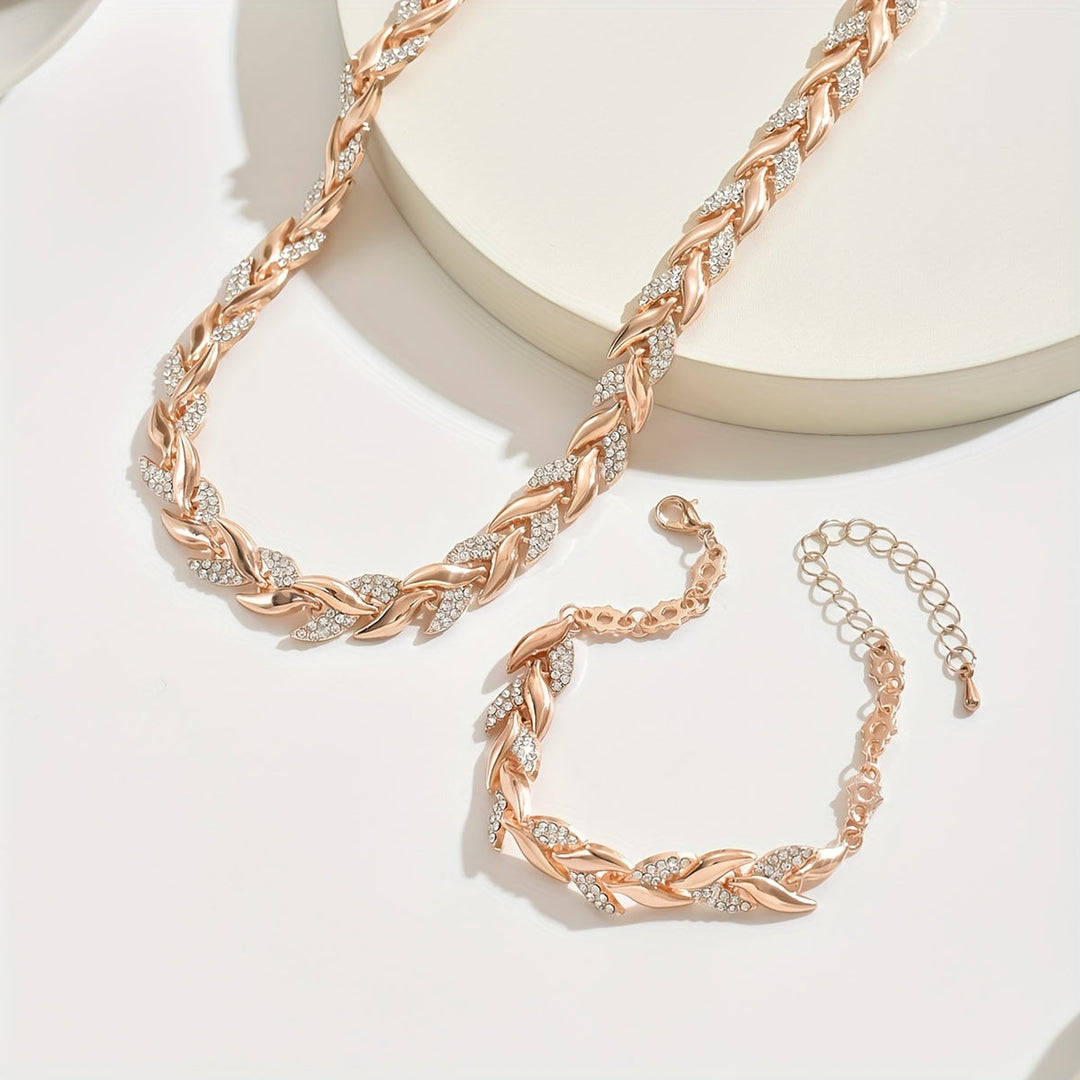 Susan™ | Fishtail Necklace and Bracelet Set