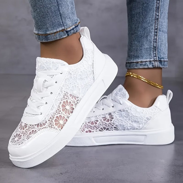 Barbara™ | Elegant Lace Sneakers