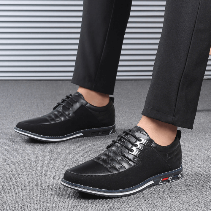 Kenneth | Synthetic Leather Oxford Shoes
