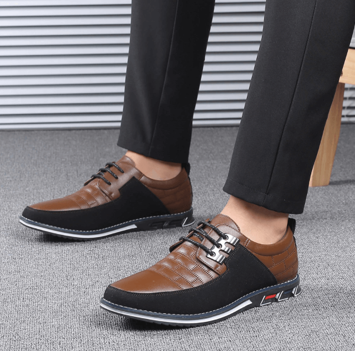 Kenneth | Synthetic Leather Oxford Shoes