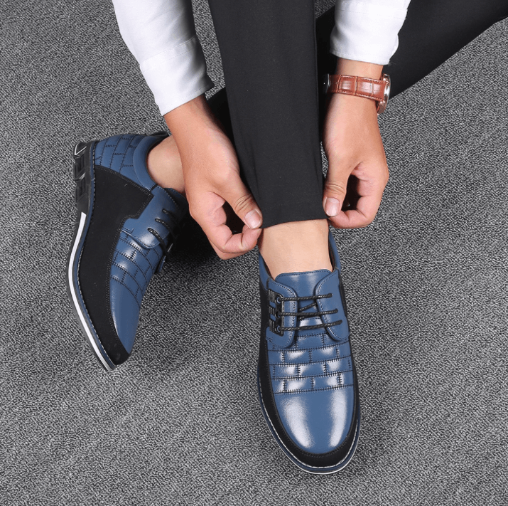Kenneth | Synthetic Leather Oxford Shoes