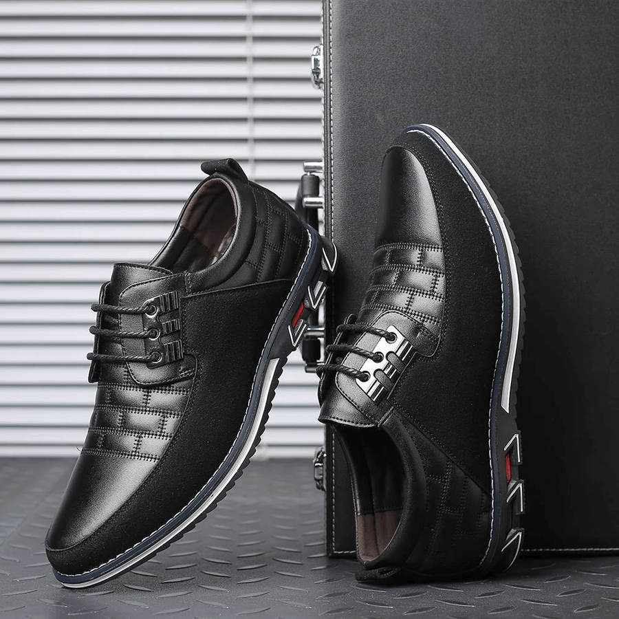 Kenneth | Synthetic Leather Oxford Shoes