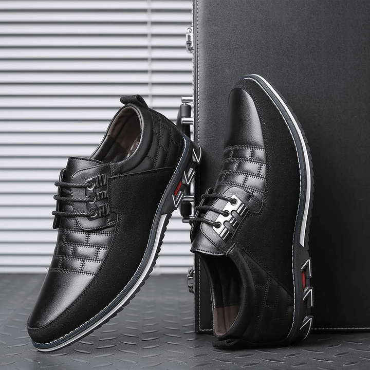 Kenneth | Synthetic Leather Oxford Shoes