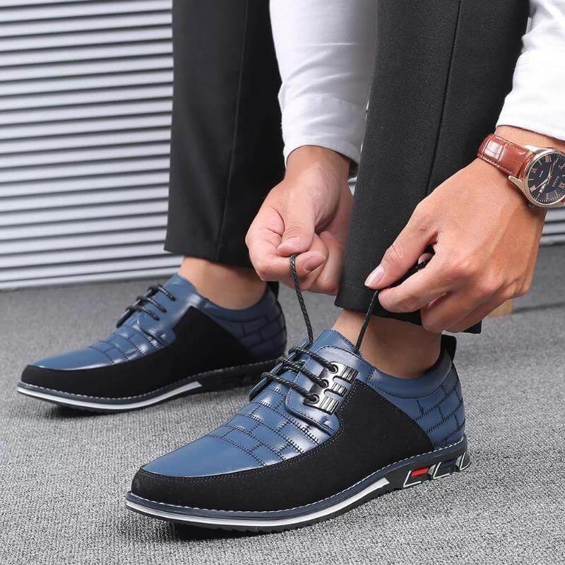 Kenneth | Synthetic Leather Oxford Shoes