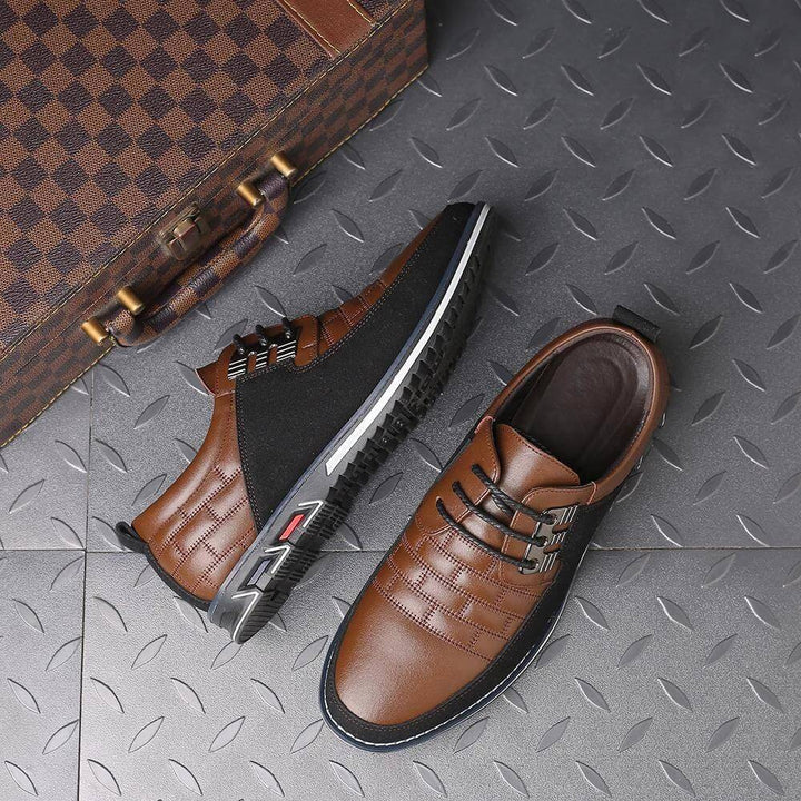 Kenneth | Synthetic Leather Oxford Shoes