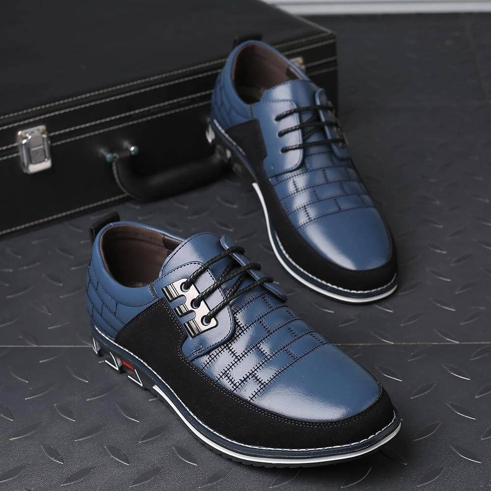 Kenneth | Synthetic Leather Oxford Shoes