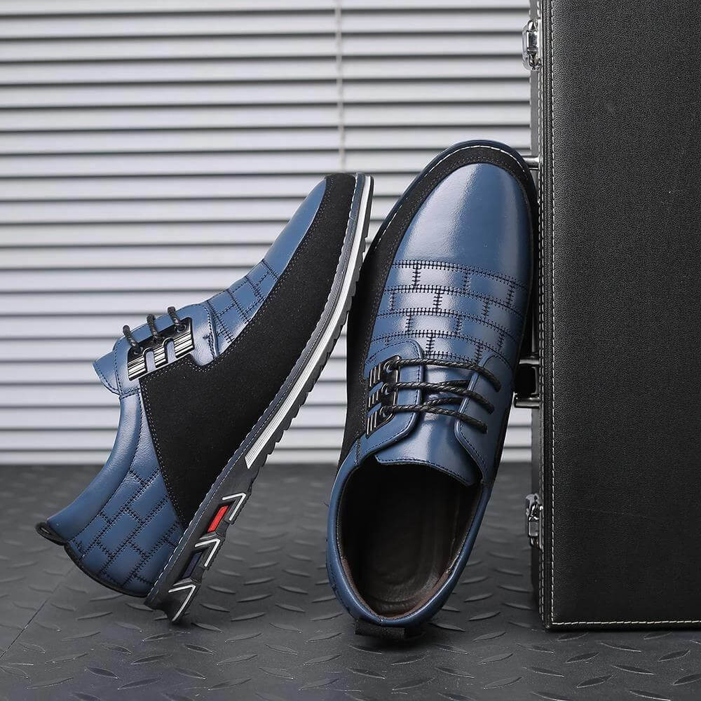 Kenneth | Synthetic Leather Oxford Shoes