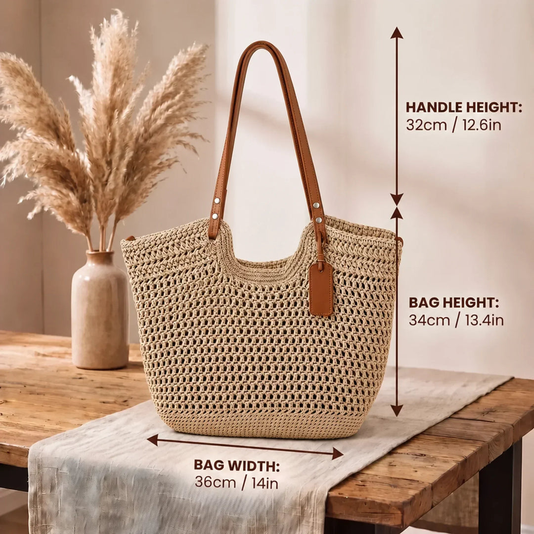 Audrey™ | The Handwoven Crochet Tote Bag