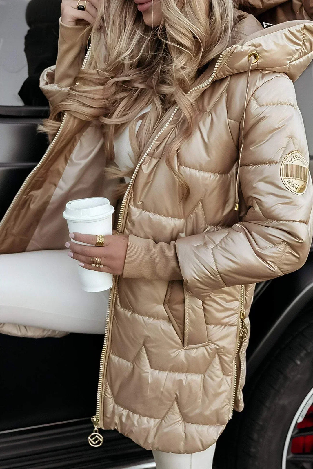 Catherine™ | Warm Winter Puffer Jacket with Hood